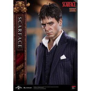 Blitzway Scarface Superb 1/4 Scale Tony Montana (Rooted Hair Version) 