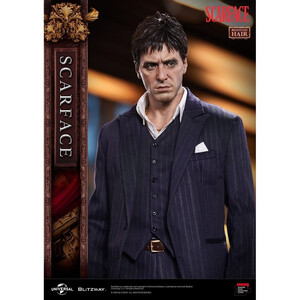Blitzway Scarface Superb 1/4 Scale Tony Montana (Rooted Hair Version) 