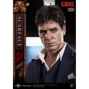 Blitzway Scarface Superb 1/4 Scale Tony Montana (Rooted Hair Version) 