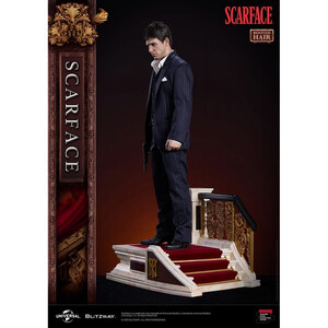 Blitzway Scarface Superb 1/4 Scale Tony Montana (Rooted Hair Version) 