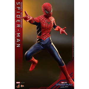 Hot Toys Spider-Man No Way Home 1/6 Scale Movie Masterpiece Friendly Neighborhood Spider-Man 