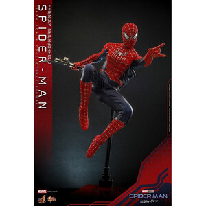 Hot Toys Spider-Man No Way Home 1/6 Scale Movie Masterpiece Friendly Neighborhood Spider-Man 