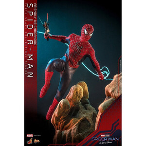 Hot Toys Spider-Man No Way Home 1/6 Scale Movie Masterpiece Friendly Neighborhood Spider-Man 