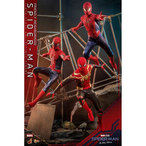 Hot Toys Spider-Man No Way Home 1/6 Scale Movie Masterpiece Friendly Neighborhood Spider-Man 