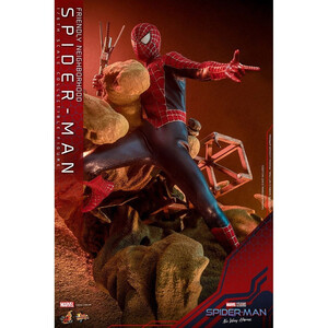 Hot Toys Spider-Man No Way Home 1/6 Scale Movie Masterpiece Friendly Neighborhood Spider-Man 