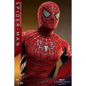 Hot Toys Spider-Man No Way Home 1/6 Scale Movie Masterpiece Friendly Neighborhood Spider-Man 