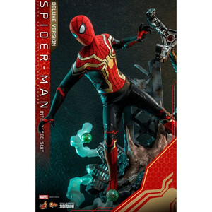 Hot Toys Spider-Man No Way Home 1/6 Scale Movie Masterpiece Scale Spider-Man (Integrated Suit) Deluxe Ver. 