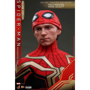 Hot Toys Spider-Man No Way Home 1/6 Scale Movie Masterpiece Scale Spider-Man (Integrated Suit) Deluxe Ver. 