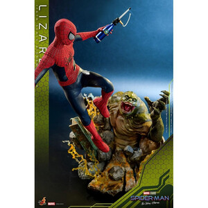 Hot Toys Spider-Man No Way Home Diorama Base 1/6 Scale Lizard 