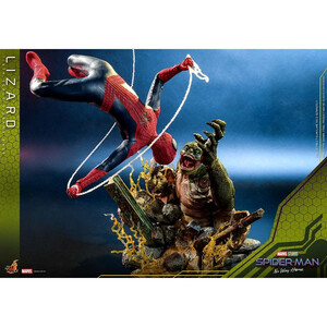 Hot Toys Spider-Man No Way Home Diorama Base 1/6 Scale Lizard 