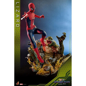 Hot Toys Spider-Man No Way Home Diorama Base 1/6 Scale Lizard 