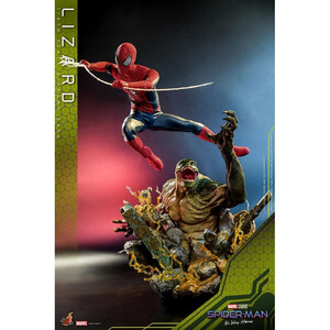 Hot Toys Spider-Man No Way Home Diorama Base 1/6 Scale Lizard 