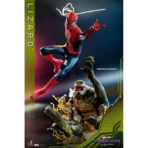 Hot Toys Spider-Man No Way Home Diorama Base 1/6 Scale Lizard 