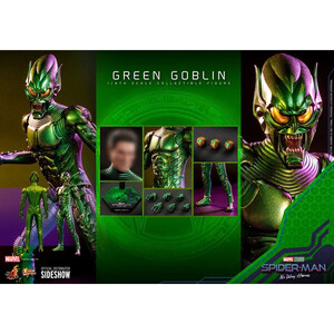 Hot Toys Spider-Man No Way Home Movie Masterpiece 1/6 Scale Green Goblin 