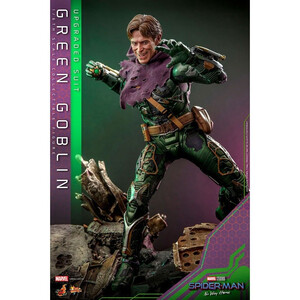 Hot Toys Spider-Man: No Way Home Movie Masterpiece 1/6 Scale Green Goblin (Upgraded Suit) 