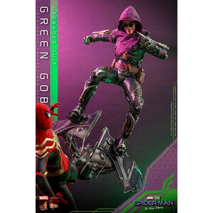 Hot Toys Spider-Man: No Way Home Movie Masterpiece 1/6 Scale Green Goblin (Upgraded Suit) 