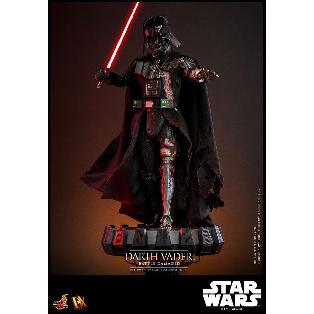 Hot Toys Star Wars 1/6 Scale Darth Vader (Battle Damaged)