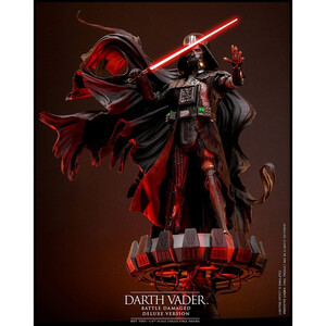 Hot Toys Star Wars 1/6 Scale Darth Vader (Battle Damaged) Deluxe Version 