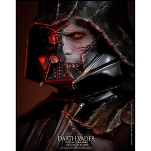 Hot Toys Star Wars 1/6 Scale Darth Vader (Battle Damaged) Deluxe Version 