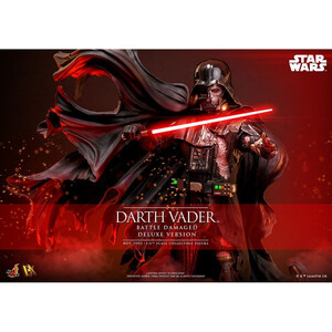 Hot Toys Star Wars 1/6 Scale Darth Vader (Battle Damaged) Deluxe Version 