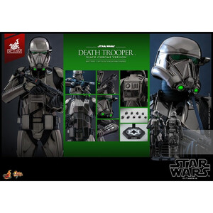 Hot Toys Star Wars 1/6 Scale Death Trooper (Black Chrome) 