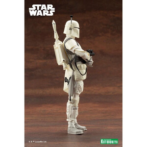 Kotobukiya Star Wars ARTFX+ 1/10 Boba Fett White Armor Ver. 