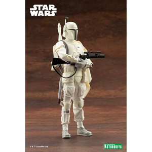 Kotobukiya Star Wars ARTFX+ 1/10 Boba Fett White Armor Ver. 