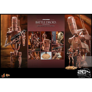 Hot Toys Star Wars Episode II 1/6 Scale Battle Droid (Geonosis) 
