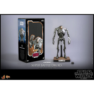 Hot Toys Star Wars Episode II 1/6 Scale Figure Super Battle Droid 