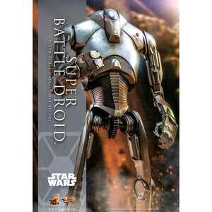 Hot Toys Star Wars Episode II 1/6 Scale Figure Super Battle Droid 