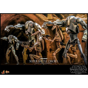 Hot Toys Star Wars Episode II 1/6 Scale Figure Super Battle Droid 