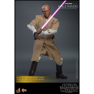 Hot Toys Star Wars Episode II 1/6 Scale Mace Windu 
