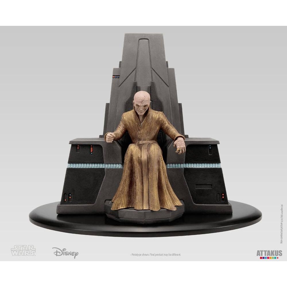 Attakus Star Wars Episode V Elite Collection Non Scale Snoke on his throne 