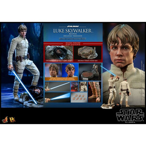 Hot Toys Star Wars Episode V Movie Masterpiece 1/6 Scale Luke Skywalker Bespin (Deluxe Version) 