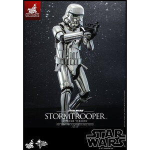 Hot Toys Star Wars Movie Masterpiece 1/6 Scale Stormtrooper (Chrome Version) 