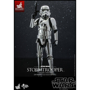 Hot Toys Star Wars Movie Masterpiece 1/6 Scale Stormtrooper (Chrome Version) 
