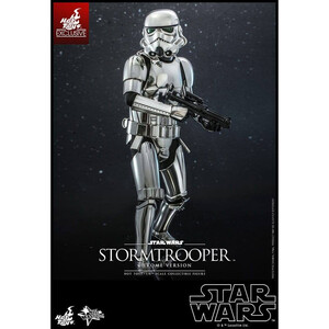 Hot Toys Star Wars Movie Masterpiece 1/6 Scale Stormtrooper (Chrome Version) 