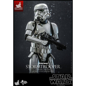 Hot Toys Star Wars Movie Masterpiece 1/6 Scale Stormtrooper (Chrome Version) 