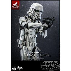 Hot Toys Star Wars Movie Masterpiece 1/6 Scale Stormtrooper (Chrome Version) 