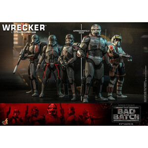 Hot Toys Star Wars The Bad Batch 1/6 Scale Wrecker 