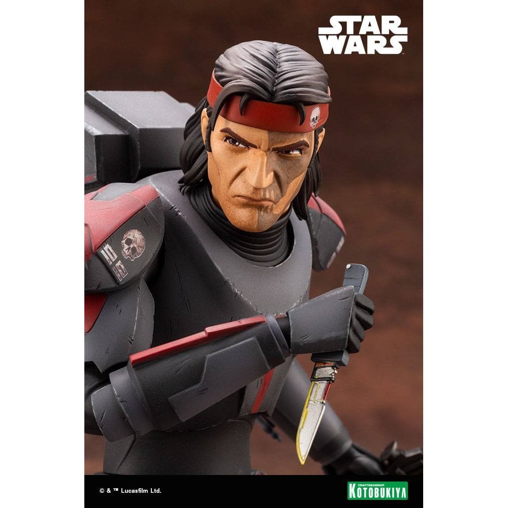 Kotobukiya Star Wars The Bad Batch 1/7 Scale ARTFX Hunter