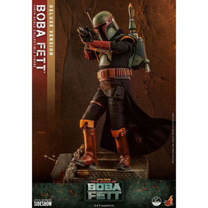 Hot Toys Star Wars The Book of Boba Fett 1/4 Scale Boba Fett (Deluxe Version) 