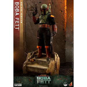 Hot Toys Star Wars The Book of Boba Fett 1/4 Scale Boba Fett (Deluxe Version) 