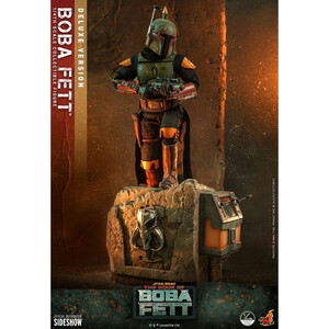 Hot Toys Star Wars The Book of Boba Fett 1/4 Scale Boba Fett (Deluxe Version) 
