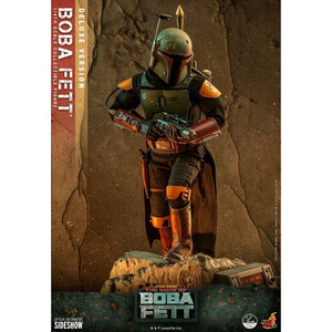 Hot Toys Star Wars The Book of Boba Fett 1/4 Scale Boba Fett (Deluxe Version) 