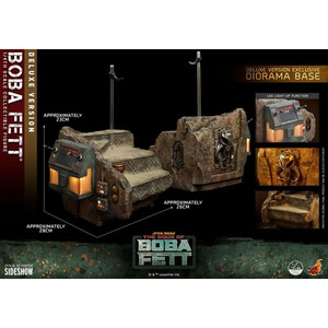 Hot Toys Star Wars The Book of Boba Fett 1/4 Scale Boba Fett (Deluxe Version) 