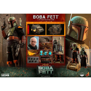 Hot Toys Star Wars The Book of Boba Fett 1/4 Scale Boba Fett (Deluxe Version) 