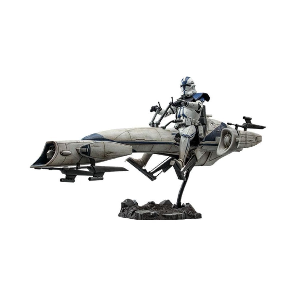 Hot Toys Star Wars The Clone Wars 1/6 Scale Commander Appo & BARC Speeder 