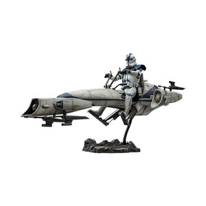 Hot Toys Star Wars The Clone Wars 1/6 Scale Commander Appo & BARC Speeder 
