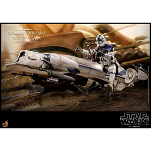 Hot Toys Star Wars The Clone Wars 1/6 Scale Commander Appo & BARC Speeder 